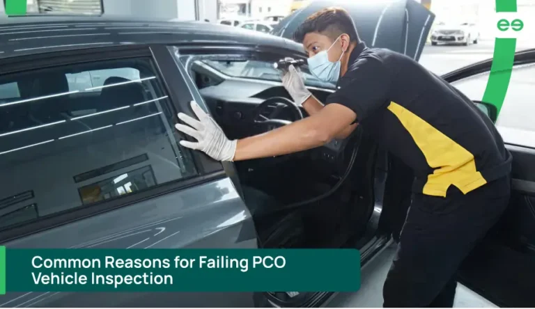 Failing PCO Vehicle Inspection