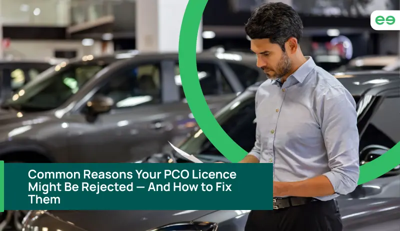 Common reasons for PCO licence rejection