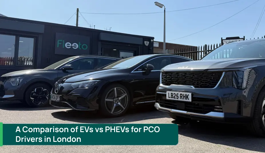 A Comparison of EVs vs PHEVs for PCO Drivers