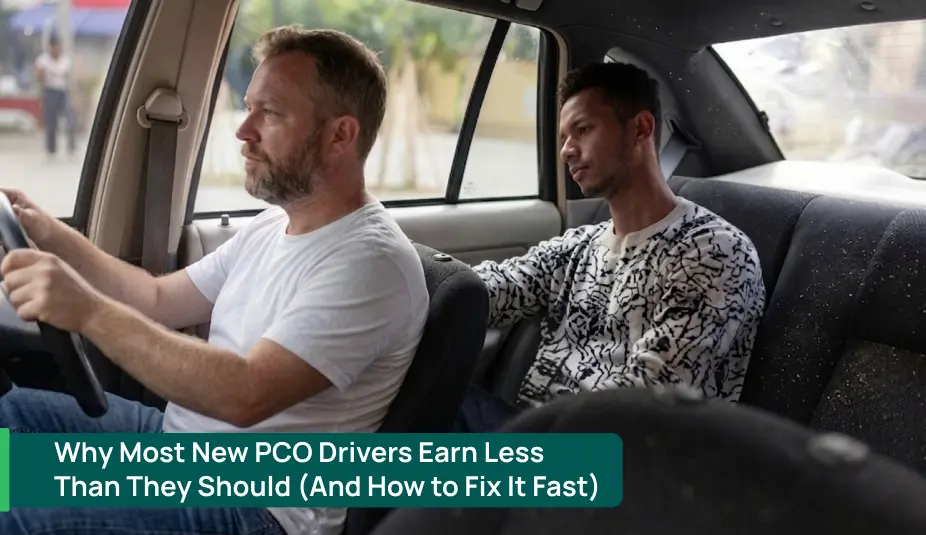 New PCO Drivers Earn Less Than They Should