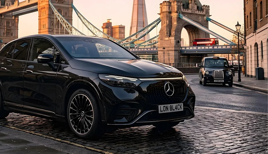 Mercedes EQE from fleeto